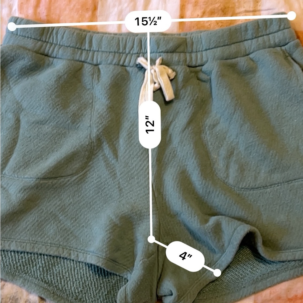 Madewell MWL Airyterry Stitched-Pocket Sweatshorts M - Picture 7 of 7